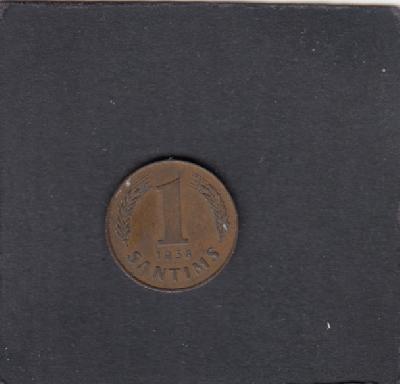 Beschrijving: 1 Santims  